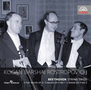 Beethoven Ludwig - String Trios. Russian Masters i gruppen Externt_Lager / Naxoslager hos Bengans Skivbutik AB (3816042)