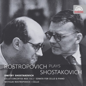 Shostakovich Dmitry - Rostropovich Plays Shostakovich i gruppen Externt_Lager / Naxoslager hos Bengans Skivbutik AB (3816053)