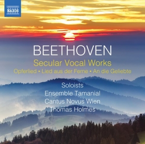 Beethoven Ludwig Van - Secular Vocal Works i gruppen Externt_Lager / Naxoslager hos Bengans Skivbutik AB (3816060)