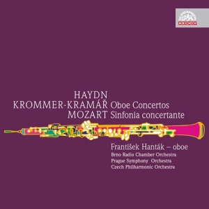 Krommer F V Haydn Joseph Mozart - Oboe Concertos, Sinfonia Concertant i gruppen Externt_Lager / Naxoslager hos Bengans Skivbutik AB (3816752)