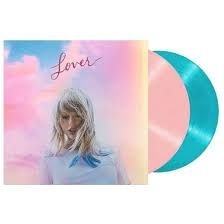 Taylor Swift - Lover (2Lp Pink/Turquoise) i gruppen VINYL / Pop-Rock hos Bengans Skivbutik AB (3816984)