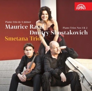 Shostakovich Dmitry Ravel Mauric - Piano Trios i gruppen Externt_Lager / Naxoslager hos Bengans Skivbutik AB (3817277)