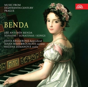 Benda Jirí Antonín - Sonatas, Sonatinas, Songs. Music Fr i gruppen Externt_Lager / Naxoslager hos Bengans Skivbutik AB (3817284)