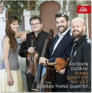 Dvorák Antonín - Piano Quartets Nos. 1 And 2 i gruppen Externt_Lager / Naxoslager hos Bengans Skivbutik AB (3817512)
