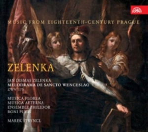 Zelenka Jan Dismas - Melodrama De Sancto Wenceslao Zwv 1 i gruppen Externt_Lager / Naxoslager hos Bengans Skivbutik AB (3817521)