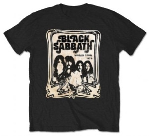 Black Sabbath - T-shirt World Tour 78 Cream T Shirt: i gruppen Minishops / Black Sabbath hos Bengans Skivbutik AB (3821461)