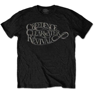 Creedence Clearwater Revival - Vintage Logo Uni Bl    i gruppen MERCHANDISE / T-shirt / Pop-Rock hos Bengans Skivbutik AB (3822835)