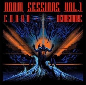 Conan / Deadsmoke - Doom Sessions - Vol.1 (Vinyl) i gruppen VINYL / Hårdrock/ Heavy metal hos Bengans Skivbutik AB (3824034)