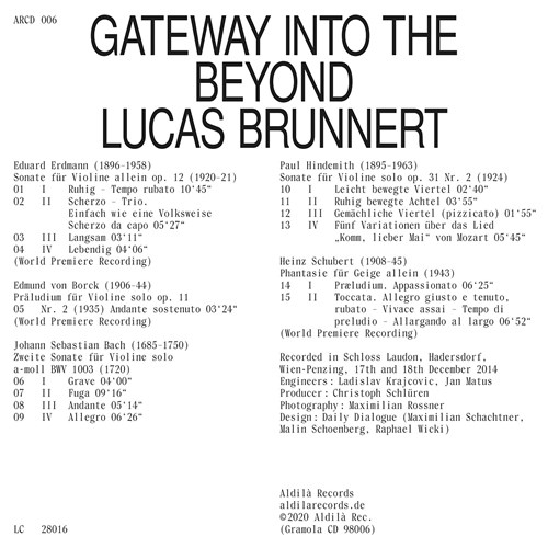 Various - Gateway Into The Beyond i gruppen CD / Toppsäljare hos Bengans Skivbutik AB (3824087)