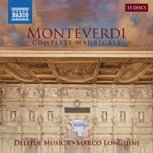 Monteverdi Claudio - Complete Madrigals (15Cd) i gruppen Externt_Lager / Naxoslager hos Bengans Skivbutik AB (3824595)