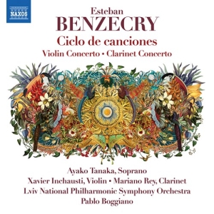 Benzecry Esteban - Ciclo De Canciones Violin Concerto i gruppen Externt_Lager / Naxoslager hos Bengans Skivbutik AB (3824600)