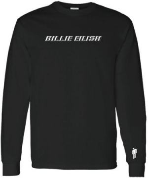 Billie Eilish - Billie Eilish Black Long Sleeve T-shirt i gruppen Minishops / Billie Eilish hos Bengans Skivbutik AB (3825719)
