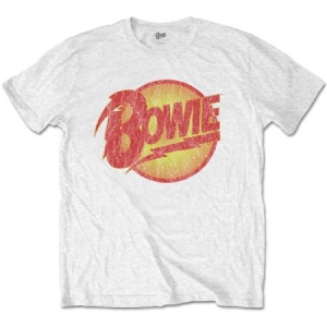 David Bowie -  T-shirt - Vintage Diamond Dogs Logo (Me i gruppen ÖVRIGT / BW-T-shirts hos Bengans Skivbutik AB (3826297r)