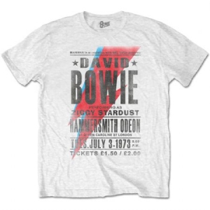 David Bowie - T-shirt - Hammersmith Odeo -   i gruppen ÖVRIGT / BW-T-shirts hos Bengans Skivbutik AB (3826310r)