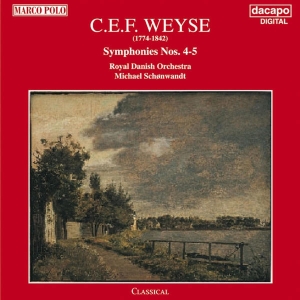 Weyse Christoph Ernst Friedri - Symfonier 4-5 i gruppen Externt_Lager / Naxoslager hos Bengans Skivbutik AB (3827084)