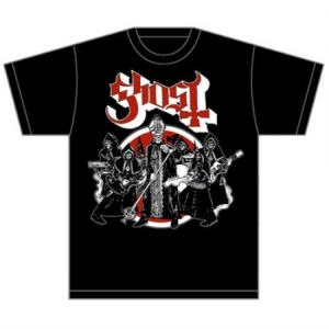 Ghost - T-shirt -  Road to Rome (Men Black) i gruppen MERCH / 0011AK-T-shirt hos Bengans Skivbutik AB (3827401)