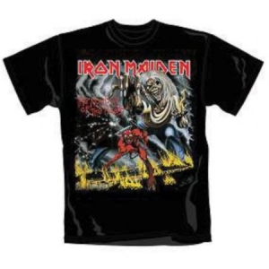 Iron Maiden -  T-shirt - Number of the Beast (Men Blac i gruppen ÖVRIGT / BW-T-shirts hos Bengans Skivbutik AB (3827606r)