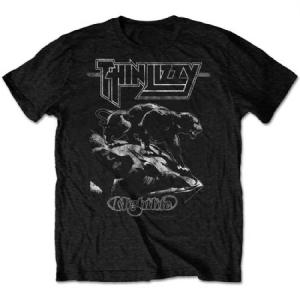 Thin Lizzy/ T-shirt - Nightlife (Men Black) (M) i gruppen ÖVRIGT / -Start Tshirt hos Bengans Skivbutik AB (3828298)