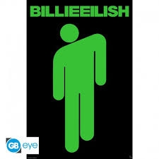Billie Eilish - Stickman Poster 91,5x61 i gruppen MERCHANDISE / Poster / Pop-Rock hos Bengans Skivbutik AB (3828768)