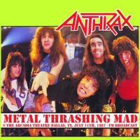 Anthrax - Metal Trashing Mad Live Dallas 1987 i gruppen VINYL / Toppsäljare hos Bengans Skivbutik AB (3832619)