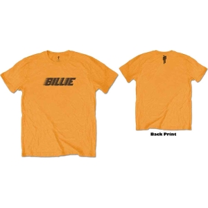 Billie Eilish - Racer Logo & Blohsh Uni Orange    i gruppen MERCHANDISE / T-shirt / Pop-Rock hos Bengans Skivbutik AB (3833972r)