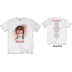 David Bowie - Bowie Is Uni Wht    i gruppen MERCH / T-Shirt / Rockoff_Nya April24 hos Bengans Skivbutik AB (3834003r)