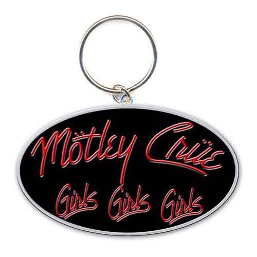 Motley Crue - Motley Crue Standard Keychain: Girls, Gi i gruppen MERCH / Accessoarer / Nyckelringar hos Bengans Skivbutik AB (3834107)