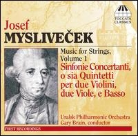 Myslivecek - Music For Strings 1 i gruppen Externt_Lager / Naxoslager hos Bengans Skivbutik AB (3837524)