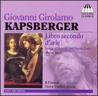 Kapsberger - Libro Secondo D'arie i gruppen Externt_Lager / Naxoslager hos Bengans Skivbutik AB (3837526)