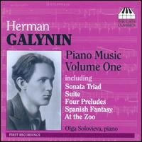 Galynin - Piano Music Vol 1 i gruppen Externt_Lager / Naxoslager hos Bengans Skivbutik AB (3837544)