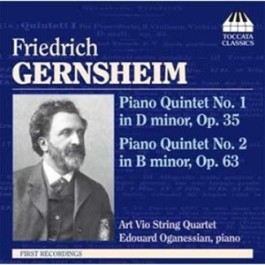 Gernsheim - Piano Quintets i gruppen Externt_Lager / Naxoslager hos Bengans Skivbutik AB (3837586)