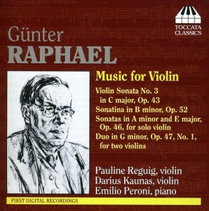 Raphael - Music For Violin i gruppen Externt_Lager / Naxoslager hos Bengans Skivbutik AB (3837594)