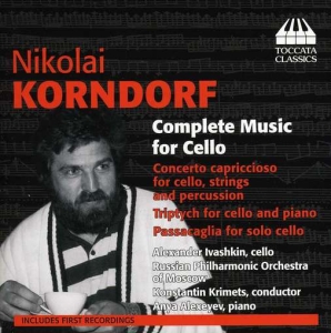 Korndorf - Complete Music For Cello i gruppen Externt_Lager / Naxoslager hos Bengans Skivbutik AB (3837596)