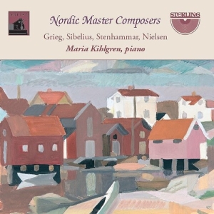 Grieg Edvard Sibelius Jean Sten - Nordic Master Composers i gruppen Externt_Lager / Naxoslager hos Bengans Skivbutik AB (3837779)