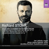 Stöhr Richard - Solo & Chamber Music For Organ i gruppen CD / Kommande / Klassiskt hos Bengans Skivbutik AB (3837780)