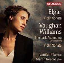 Elgar Edward Vaughan Williams Ra - Violin Sonatas & The Lark Ascending i gruppen CD / Klassiskt hos Bengans Skivbutik AB (3838205)