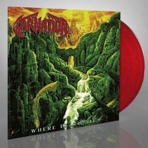 Carnation - Where Death Lies (Clear Red Vinyl) i gruppen VINYL / Hårdrock hos Bengans Skivbutik AB (3840318)