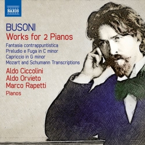 Busoni Ferruccio - Works For 2 Pianos i gruppen Externt_Lager / Naxoslager hos Bengans Skivbutik AB (3840799)