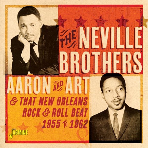 The Neville Brothers - Aaron & Art And That New Orleans Rock & Roll Beat, 1955-1962 i gruppen CD / Rock hos Bengans Skivbutik AB (3841457)