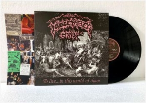 November Grief - To Live... In This World Of Chaos ( i gruppen VINYL / Hårdrock hos Bengans Skivbutik AB (3842349)