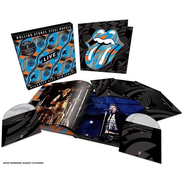 The Rolling Stones - Steel Wheels Live (3Cd/2Dvd/Br, Ltd) i gruppen CD / Rock hos Bengans Skivbutik AB (3842676)