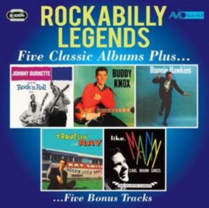 Blandade Artister - Rockabilly Legends - Five Classic A i gruppen CD / Pop-Rock,Rockabilly hos Bengans Skivbutik AB (3843091)