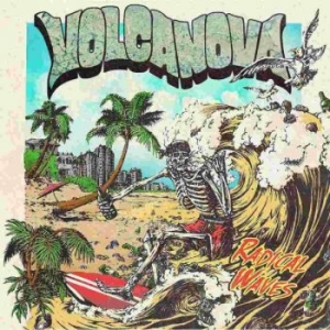 Volcanova - Radical Waves Lp Black i gruppen VINYL / Hårdrock,Pop-Rock,Reggae hos Bengans Skivbutik AB (3843503)