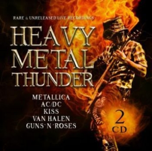 Blandade Artister - Heavy Metal Thunder i gruppen CD / Hårdrock/ Heavy metal hos Bengans Skivbutik AB (3844138)
