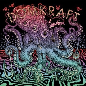 Domkraft - Flood (Blue Vinyl Lp) i gruppen VINYL / Hårdrock,Svensk Folkmusik hos Bengans Skivbutik AB (3844207)