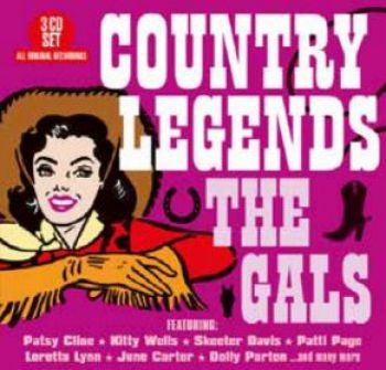 Various Artists - Country Legends - Girls i gruppen CD / Toppsäljare hos Bengans Skivbutik AB (3846208)