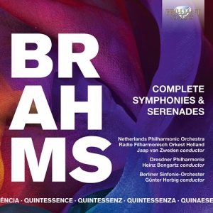 Johannes Brahms - Quintessence Brahms - Complete Symp i gruppen Externt_Lager / Naxoslager hos Bengans Skivbutik AB (3846955)