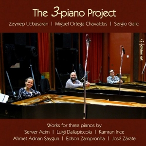 Various - The 3-Piano Project i gruppen Externt_Lager / Naxoslager hos Bengans Skivbutik AB (3847515)
