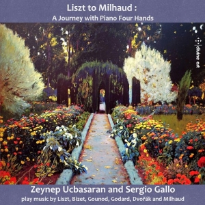 Various - Liszt To Milhaud: A Journey With Pi i gruppen Externt_Lager / Naxoslager hos Bengans Skivbutik AB (3847516)