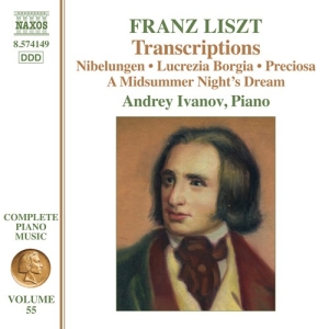 Liszt Franz - Complete Piano Music, Vol. 55: Tran i gruppen Externt_Lager / Naxoslager hos Bengans Skivbutik AB (3847542)